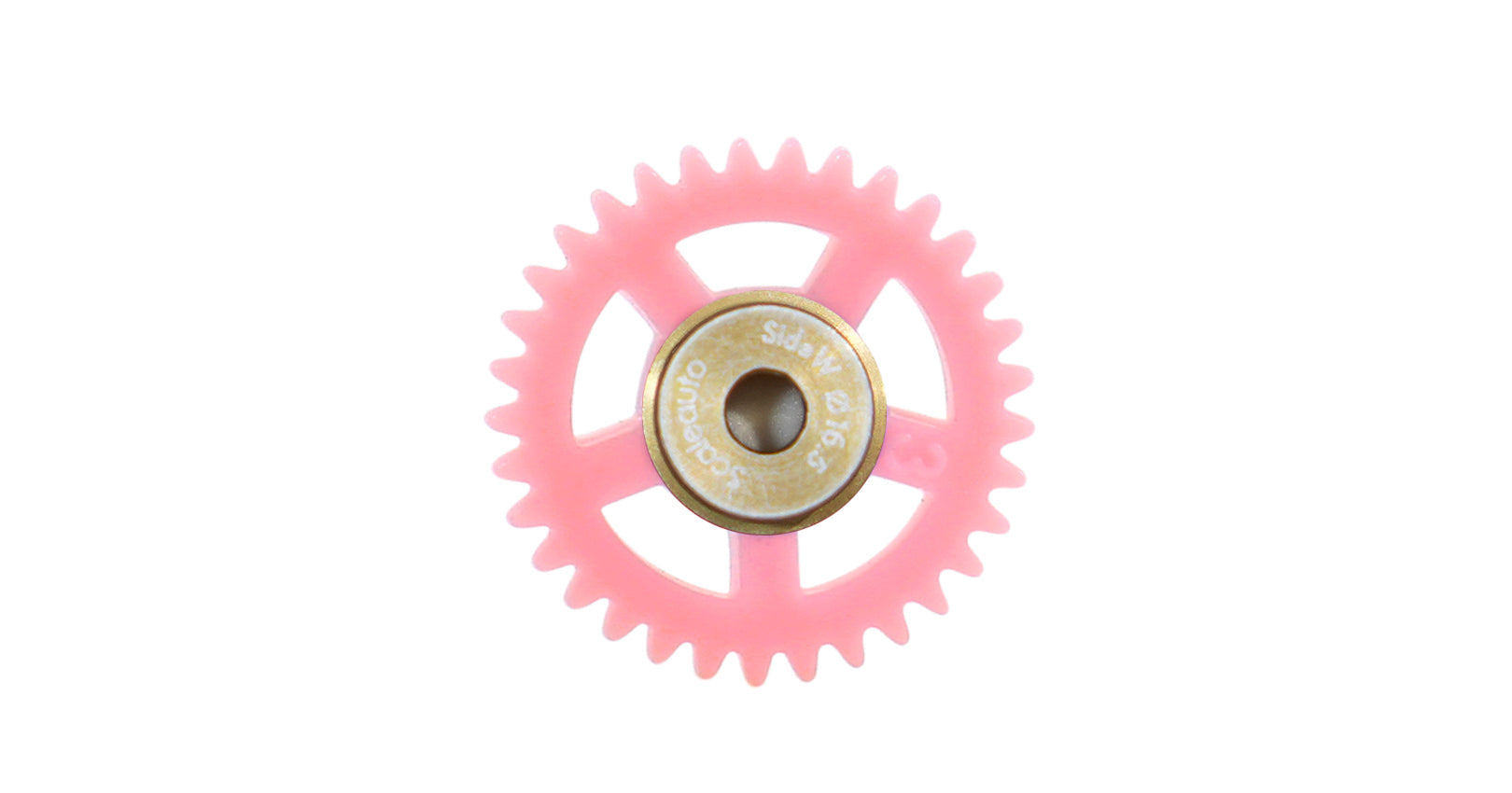 ScaleAuto - Corona 33d. Sidewinder M50 ø16,5mm Procomp-RS Polyamide para eje 2.38mm y Tornillo M2,5