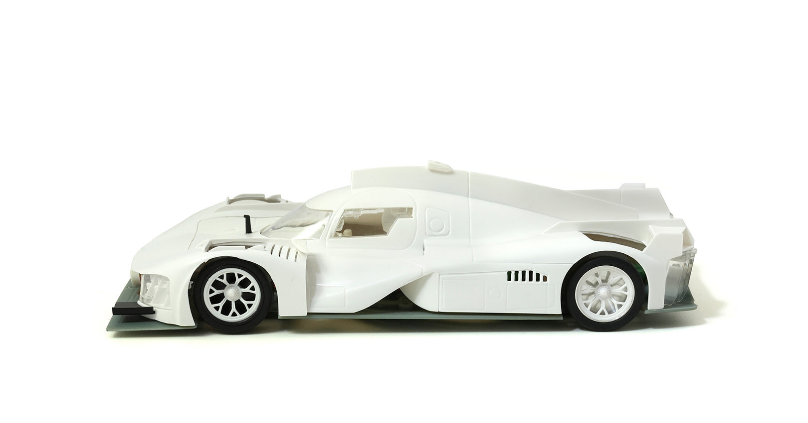 ScaleAuto - Porsche LMH Hypercar White Racing Kit Anglewinder RT4 - Análogo, escala 1/32
