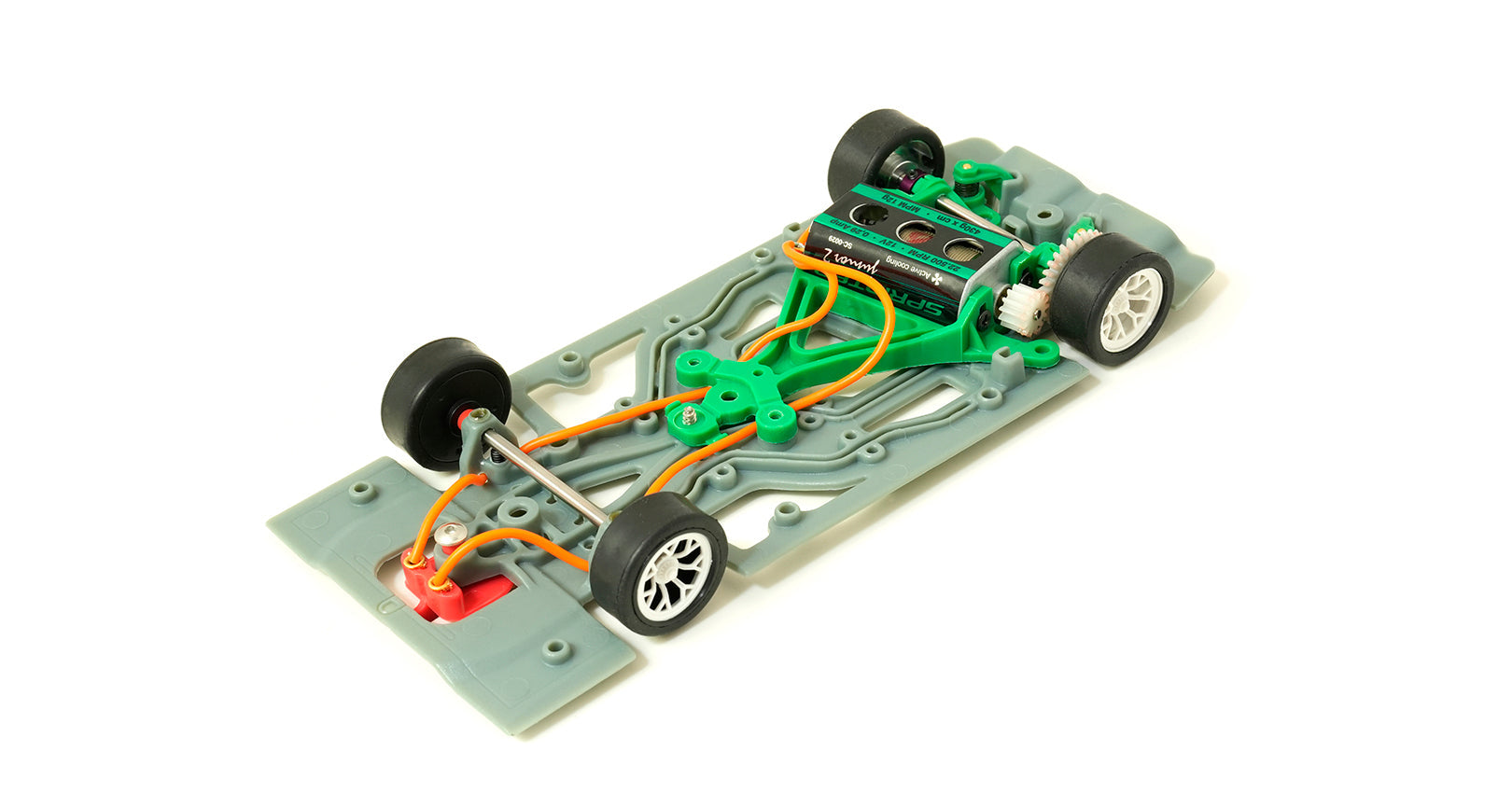 ScaleAuto - Porsche LMH Hypercar White Racing Kit Anglewinder RT4 - Análogo, escala 1/32