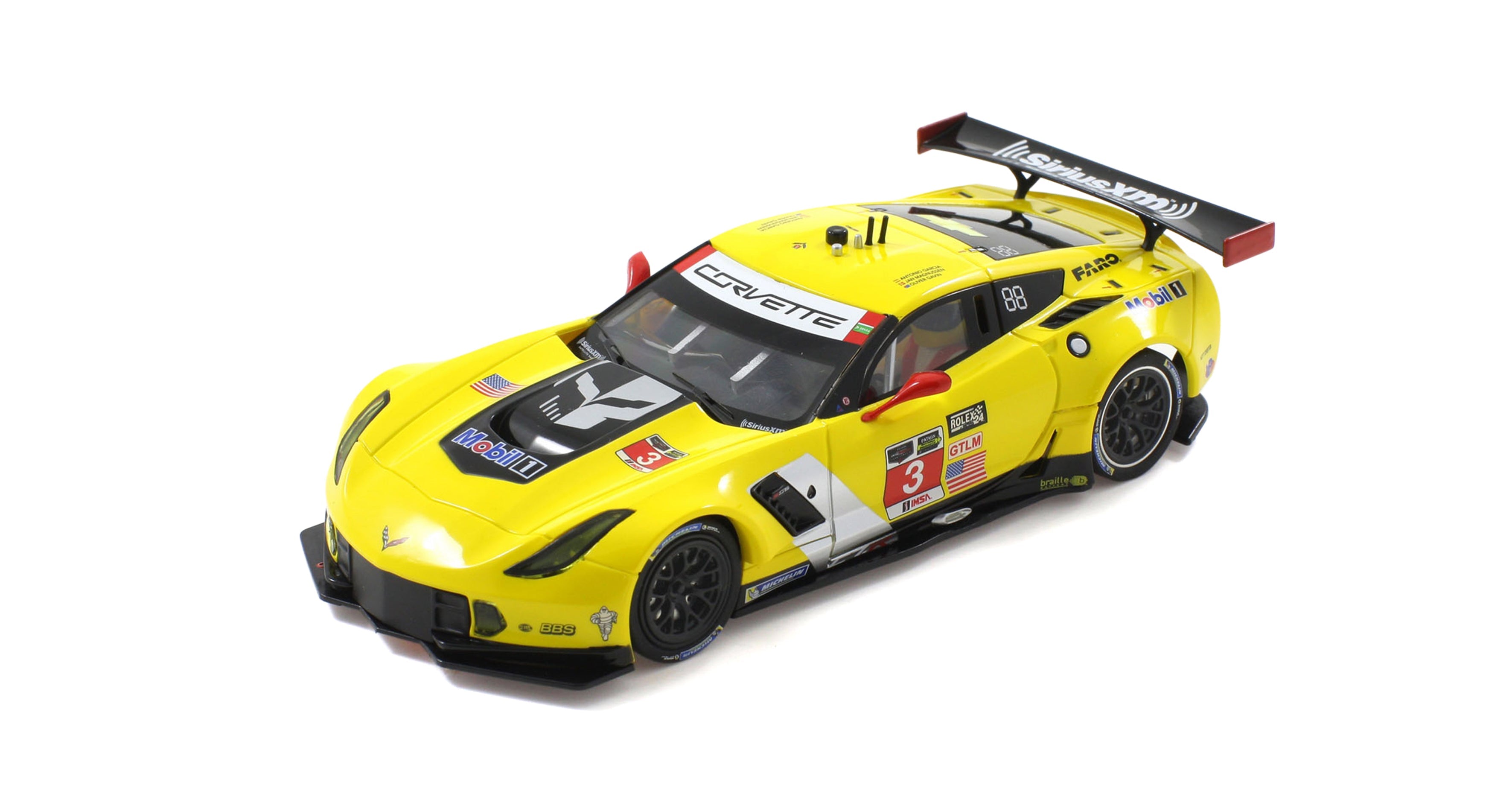 ScaleAuto - C7R Daytona 2015 #3 Winner con Chasis HomeSeries.