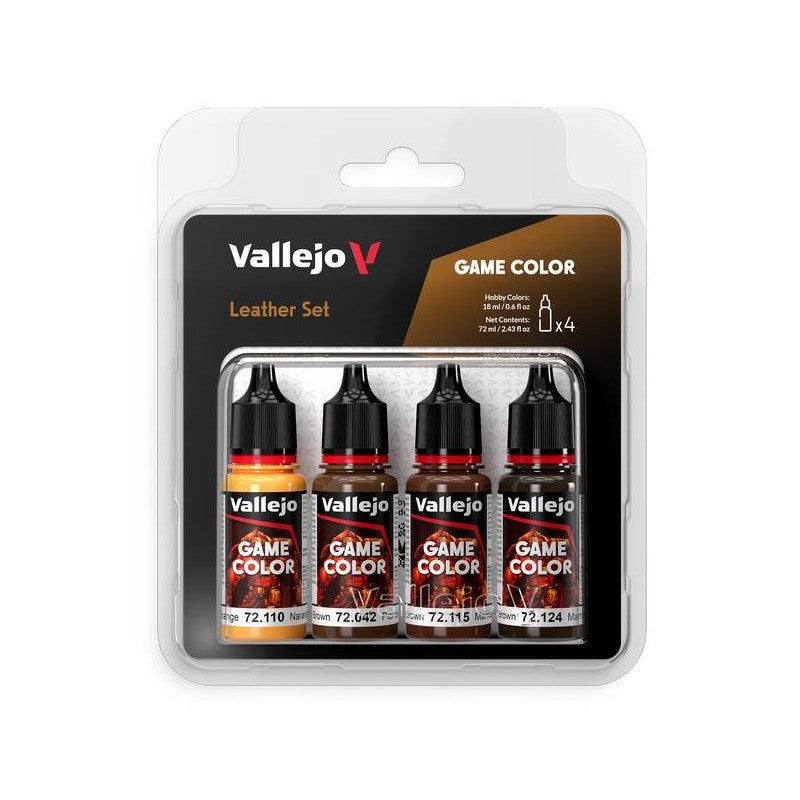 Vallejo - Game Color Set Cuero 4x 18ml