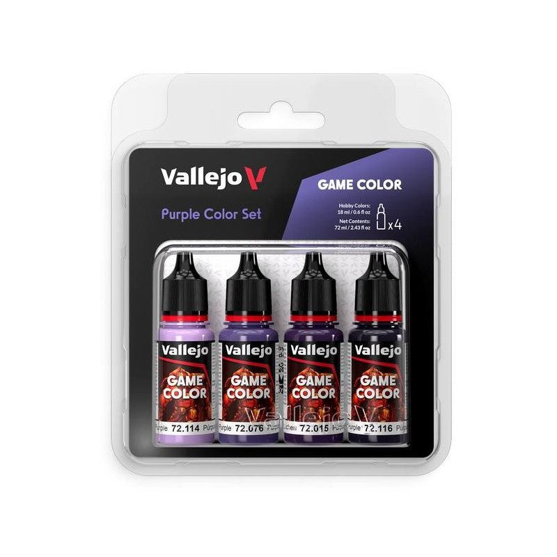 Vallejo - Game Color Set Violeta 4x 18ml