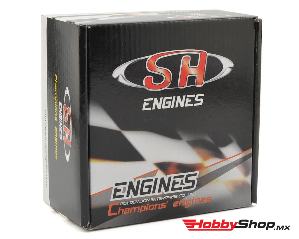 Sh Engines - .12 Pro Rear Exhaust Touring Car & Truck Nitro Engine (Turbo Plug) Motor On-Road En