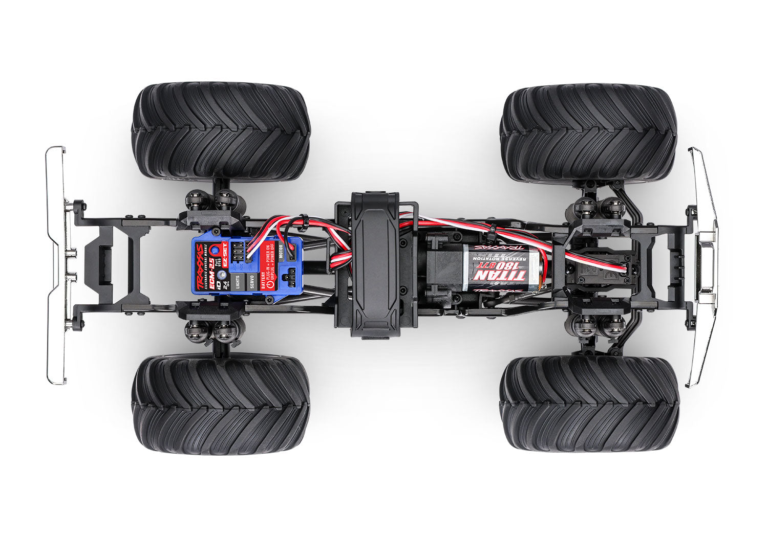 Traxxas - 1/18 Trx-4MT Ford F-150 K10 4X4 Monster Truck, Azul