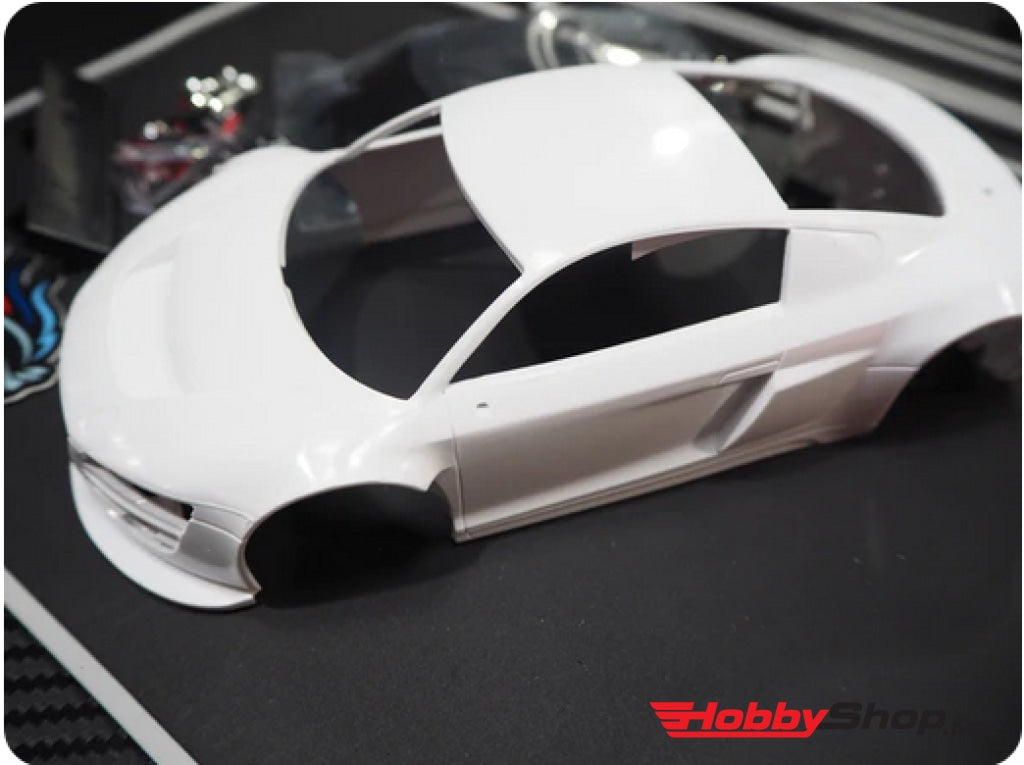 Silver Horse Rc - Audi R8 98 Mm Body Unpainted En Existencia