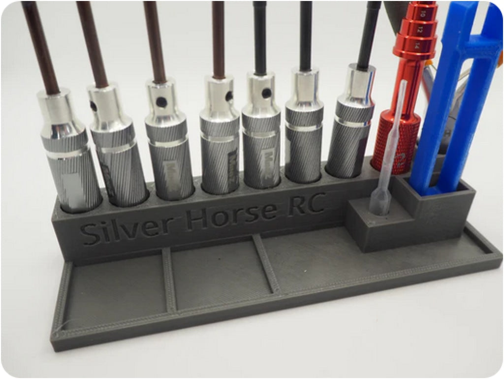 Silver Horse Rc - Tool Rack Gray En Existencia
