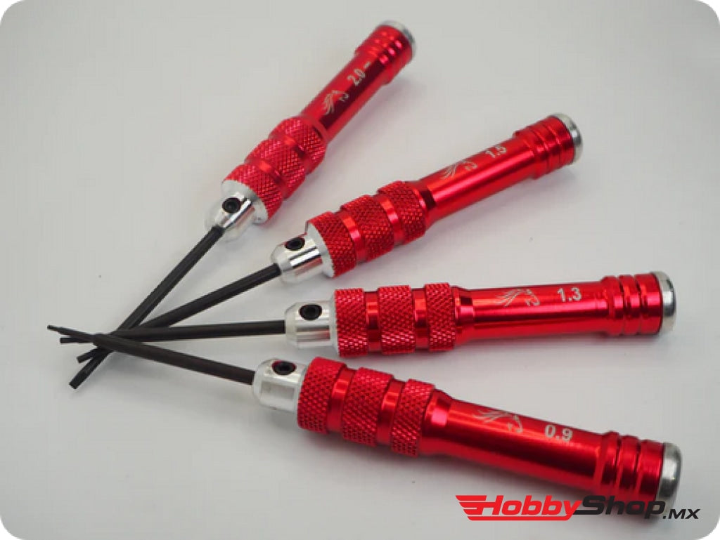 Silver Horse Rc - Master Tool Kit For Mini-Z And 1/28 Scale Red En Existencia