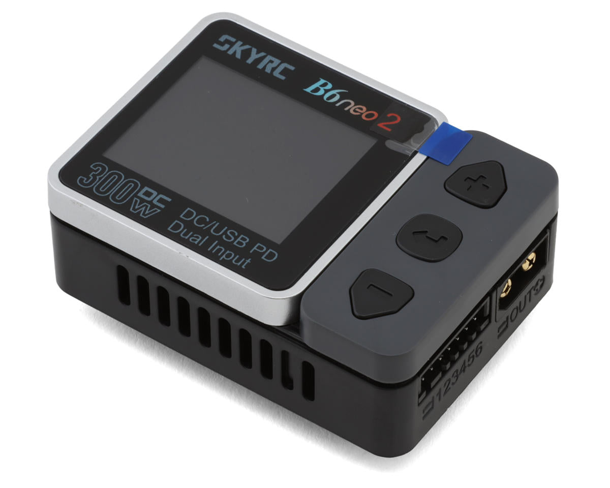 SkyRC - B6Neo 2 LiPo/LiHV/LiFe DC Battery Charger (6S/16A/300W) (Grey/Black)