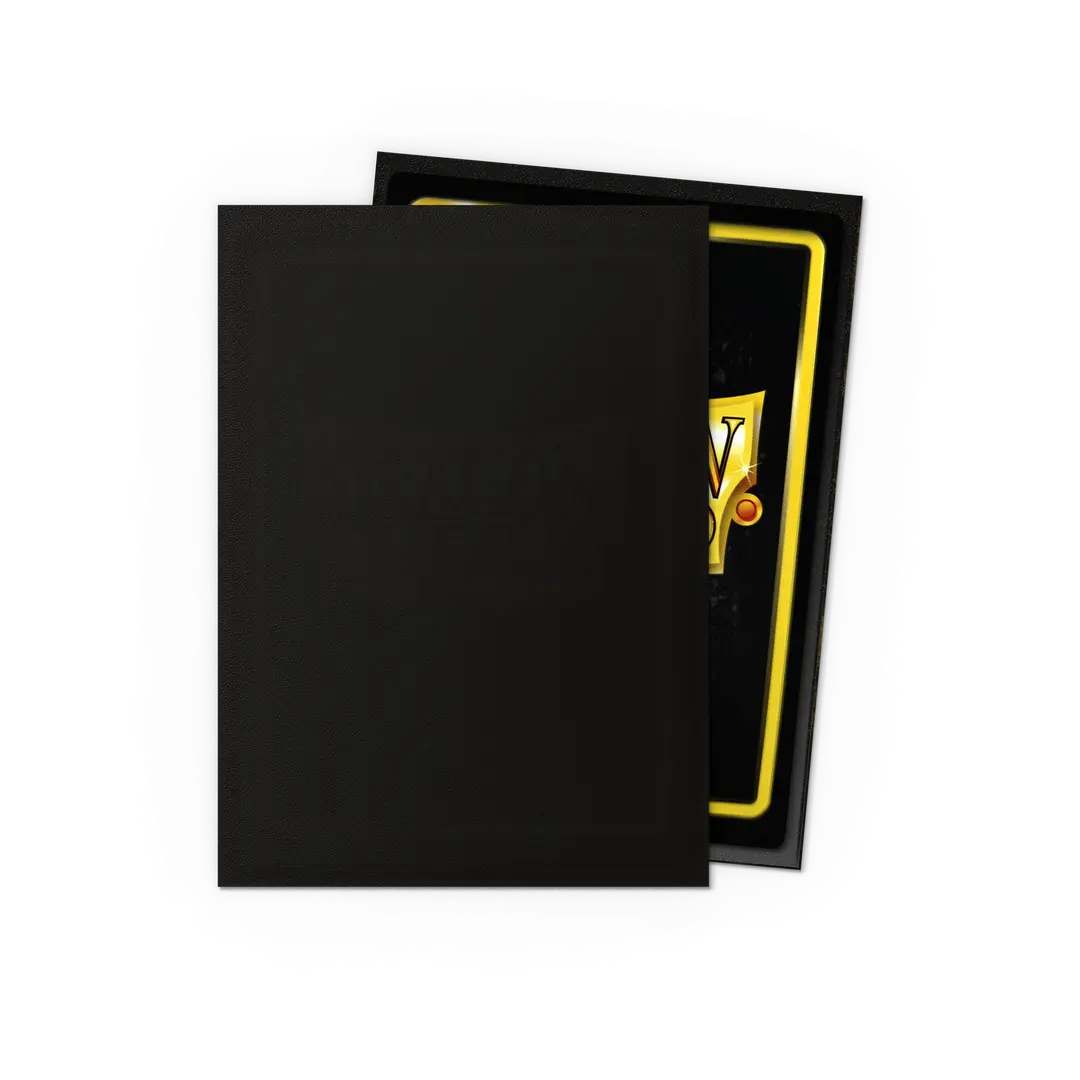 Arcane Tinmen - Dragon Shield - Jet - Matte Sleeves - Standard Size