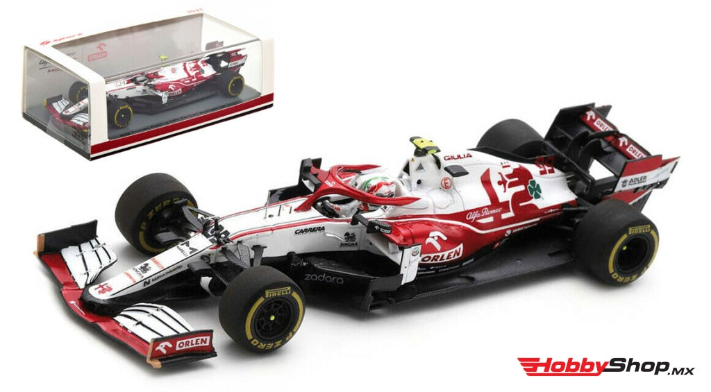 Spark - Alfa Romeo F1 C41 Team Orlen Racing #99 Bahrain Gp 2021 Antonio Giovinazzi Escala 1:43 En
