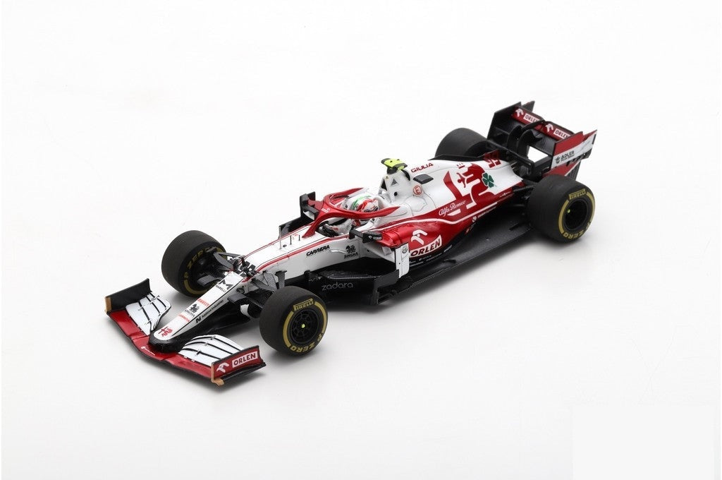 Spark - Alfa Romeo F1 C41 Team Orlen Racing #99 Bahrain Gp 2021 Antonio Giovinazzi Escala 1:43 En