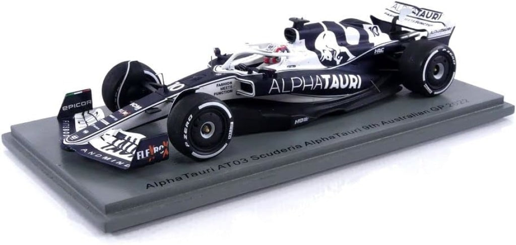 Spark - Alpha Tauri F1 At03 Honda Team #10 Australian Gp 2022 Pierre Gasly Escala 1:43 En Existencia