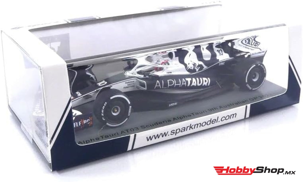 Spark - Alpha Tauri F1 At03 Honda Team #10 Australian Gp 2022 Pierre Gasly Escala 1:43 En Existencia