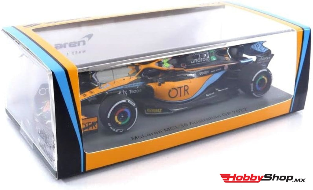 Spark - Mclaren F1 Mcl36 Mercedes Team #3 Australian Gp 2022 Daniel Ricciardo Escala 1:43 En