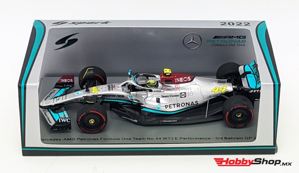 Spark - Mercedes Gp F1 W13E Team Mercedes-Amg Petronas #44 3Rd Bahrain 2022 Lewis Hamilton Escala