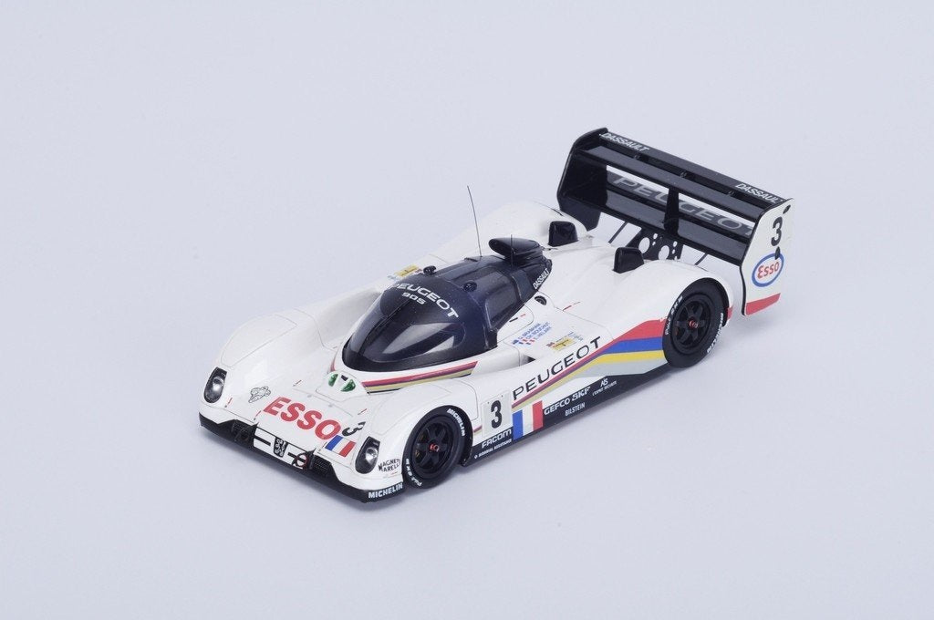 Spark - Peugeot 905 #3 Winner 24H Le Mans 1993 G. Brabham C. Bouchut E. Helary Escala 1:43 En