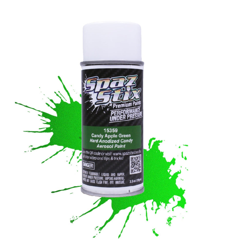 Spaz Stix - Candy Apple Green Aerosol Paint 3.5Oz Can En Existencia