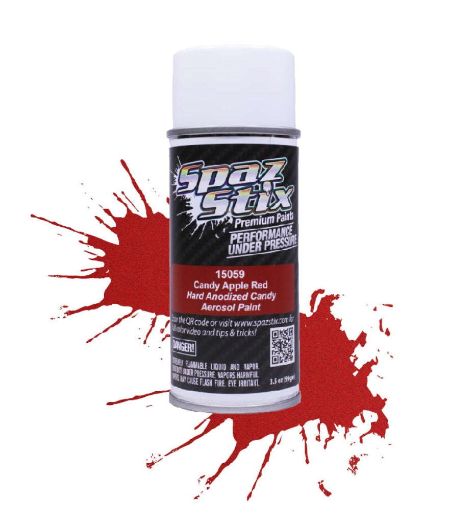 Spaz Stix - Candy Apple Red Aerosol Paint 3.5Oz Can En Existencia