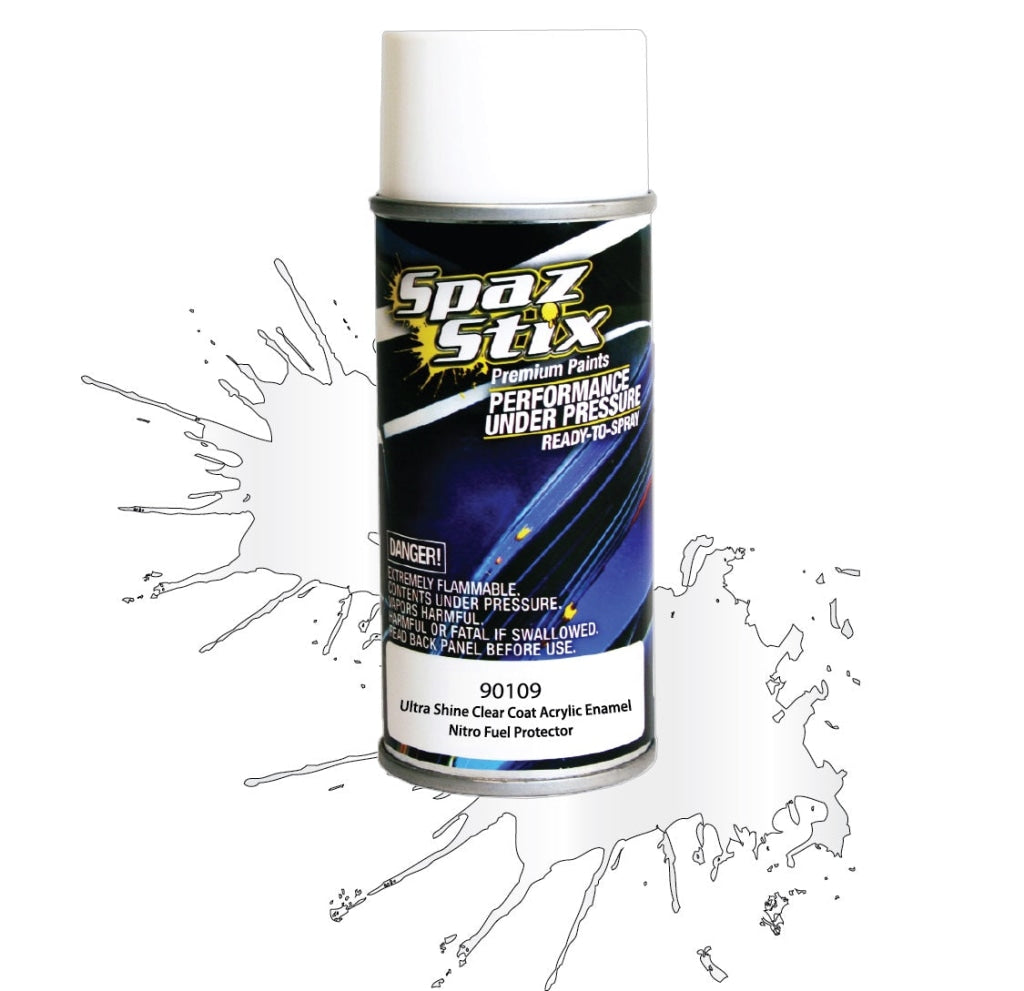 Spaz Stix - Ultra Shine Clear Coat 3.5Oz Aerosol Can En Existencia