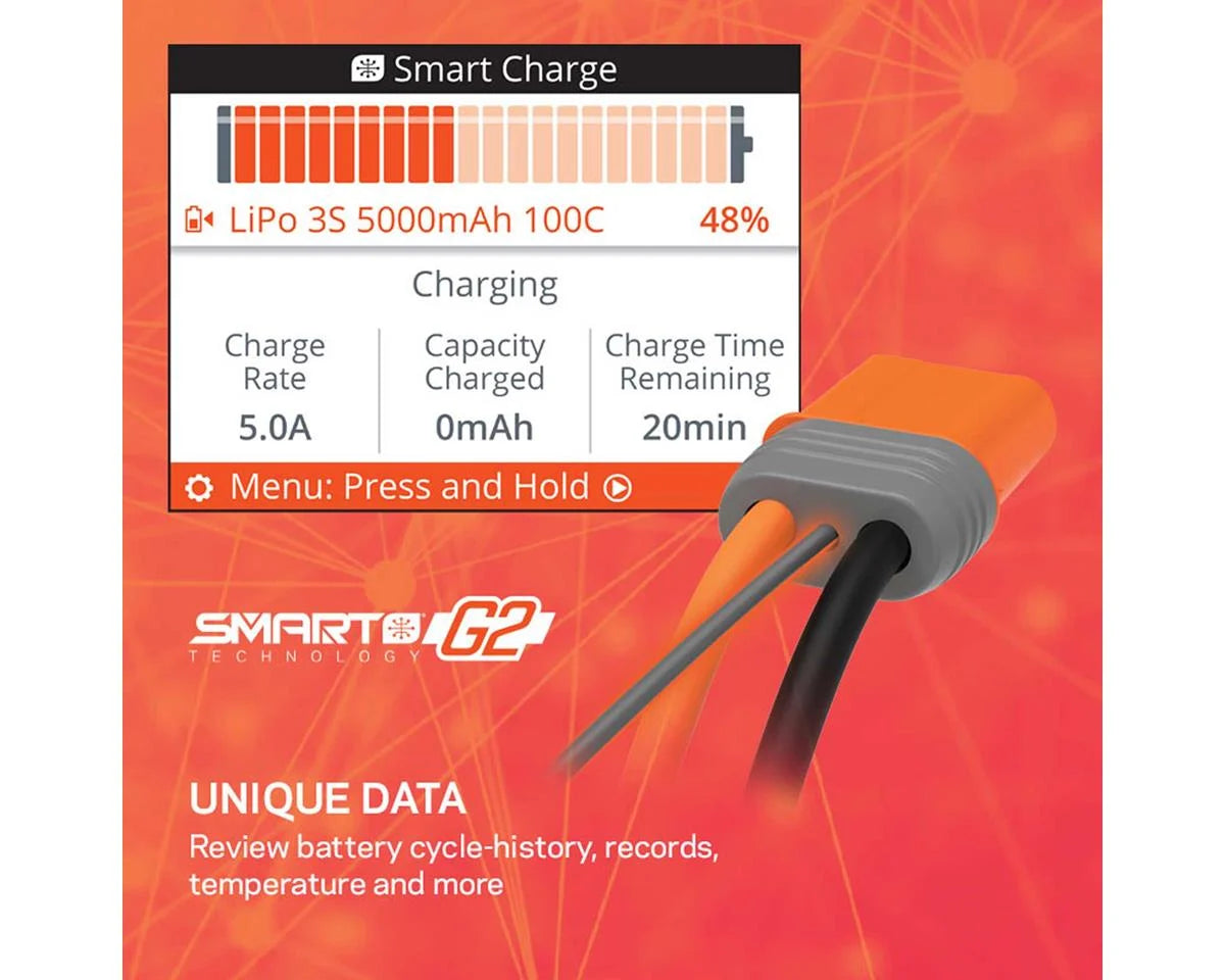 Spektrum RC - RC S155 G2 AC Smart Charger (2-4S / 5A / 55W)