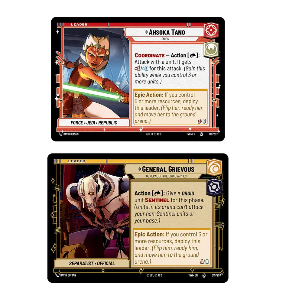 Star Wars Unlimited - Twilight of the Republic: Two-Player Starter
