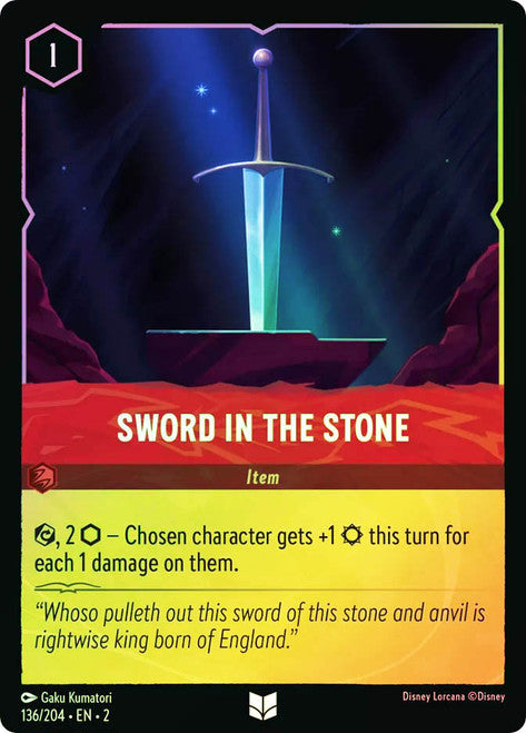 Carta Lumiere - Fiery Friend,Set Ursula´s Return, Número de Tarjeta 113 , Color Ruby, Rarity Rare