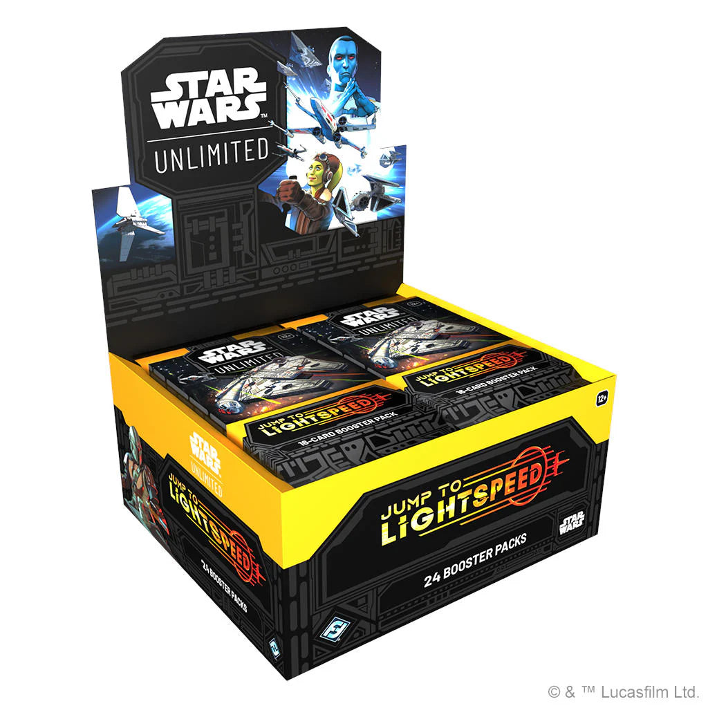 Star Wars Unlimited - SWU: – Jump to Lightspeed: Booster Display Box (Ingles)