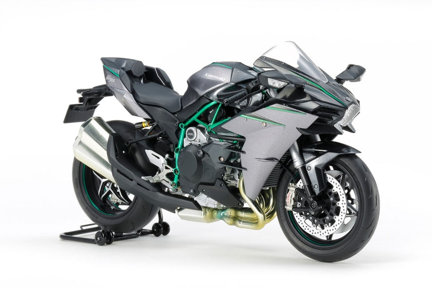 Tamiya - 1/12 Kawasaki Ninja H2 Carbon Plastic Model Kit