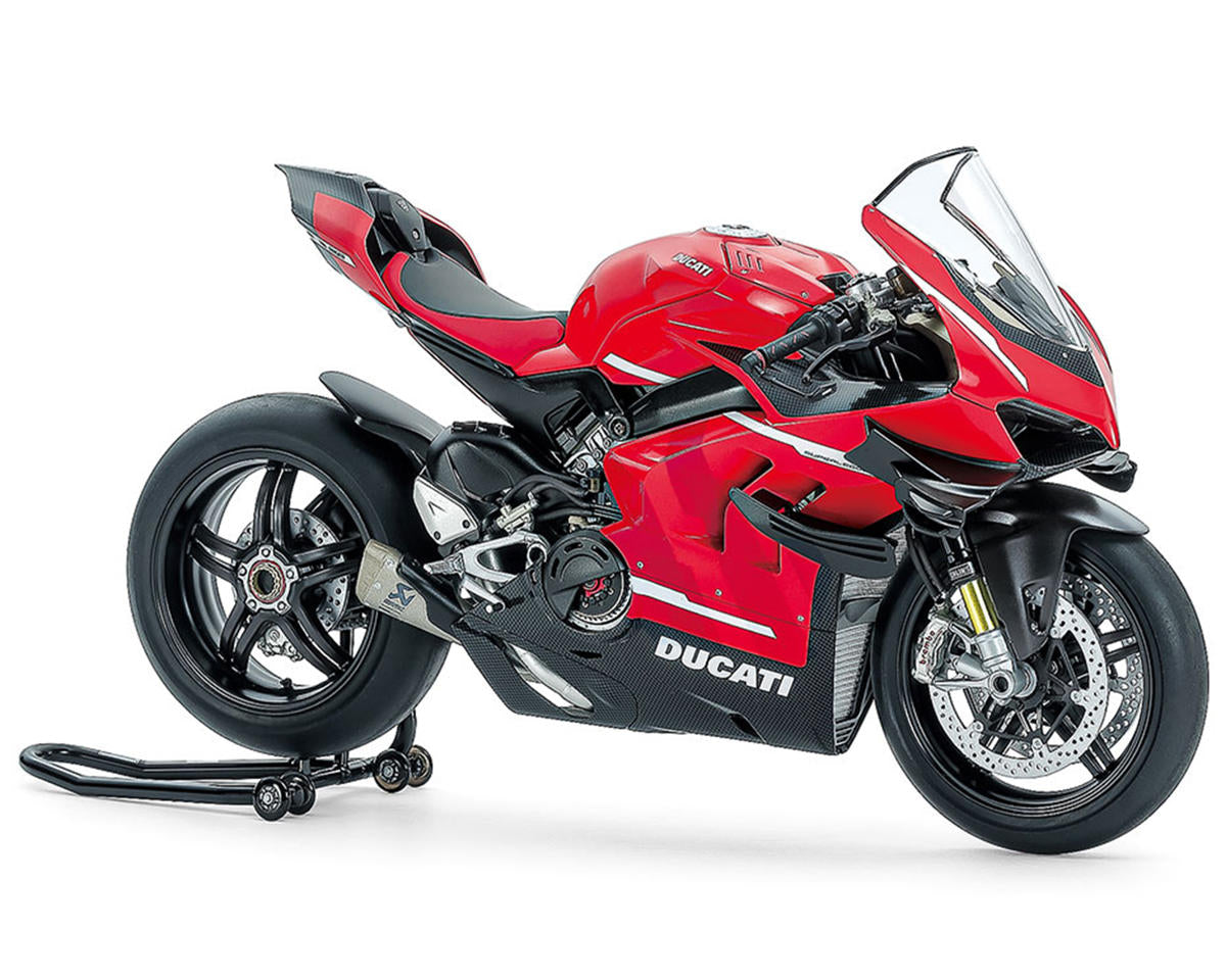 Tamiya - 1/12 Ducati Superleggera V4 Motorcycle Model w/Racing Kit