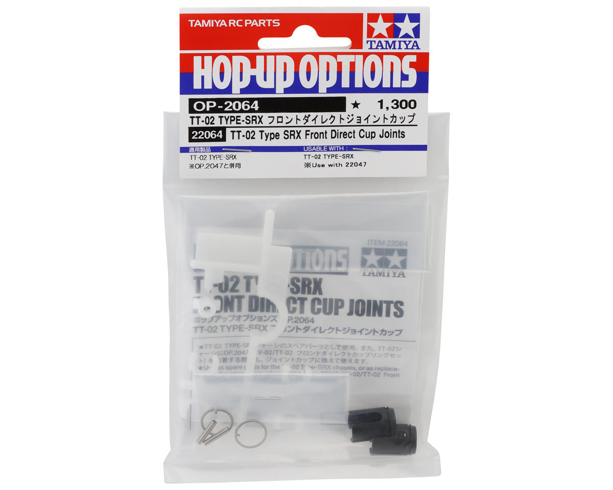 Tamiya - TT-02 Steel Front Direct Cup Joints (Type-SRX)