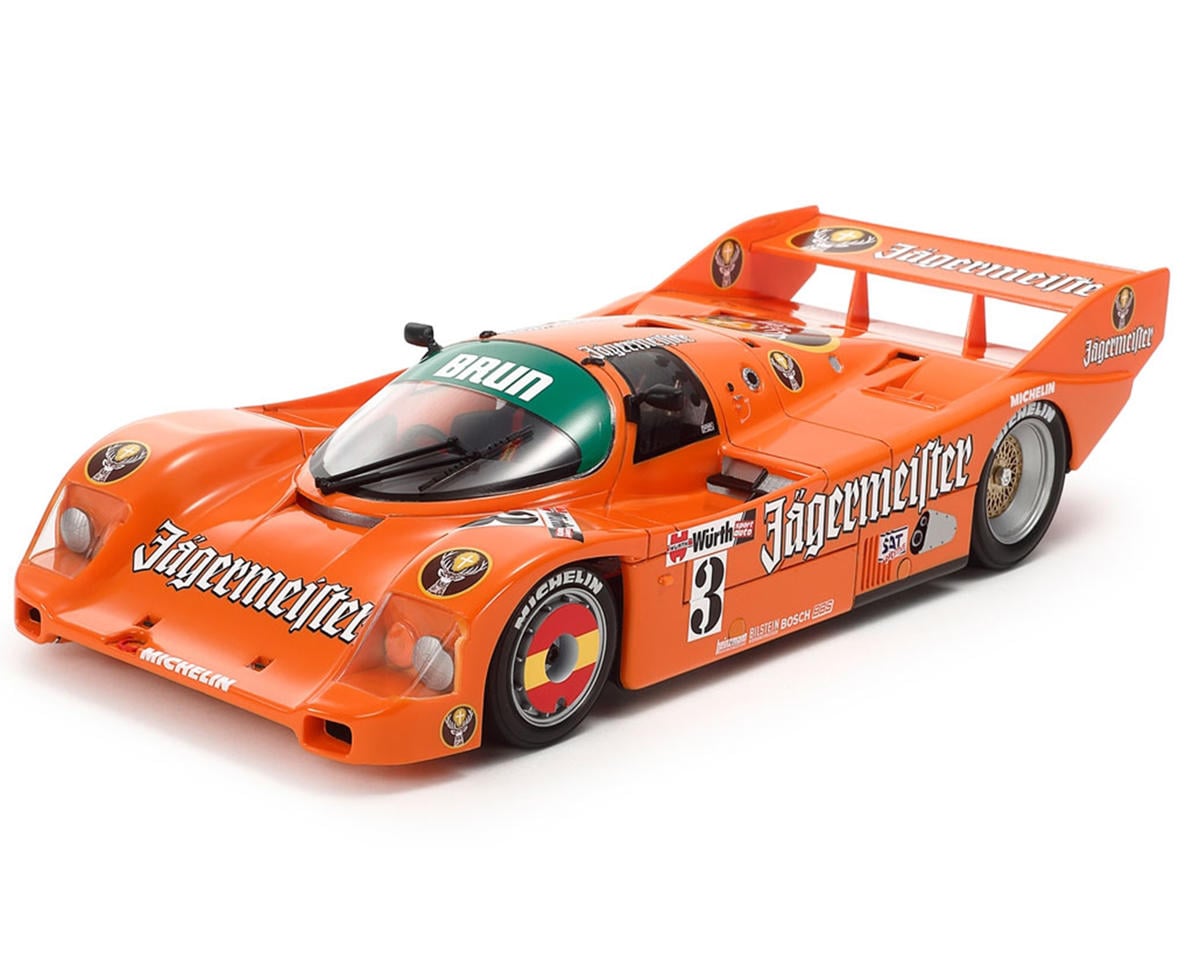 Tamiya - 1/24 Porsche 962C Jagermeister Plastic Model Kit