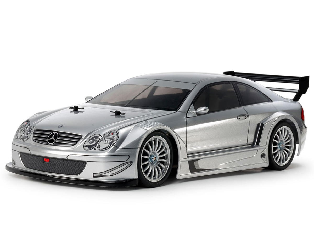 Tamiya - TT-02 2002 Mercedes-Benz CLK AMG 1/10 4WD Electric Touring Car Kit w/Pre-Painted Body