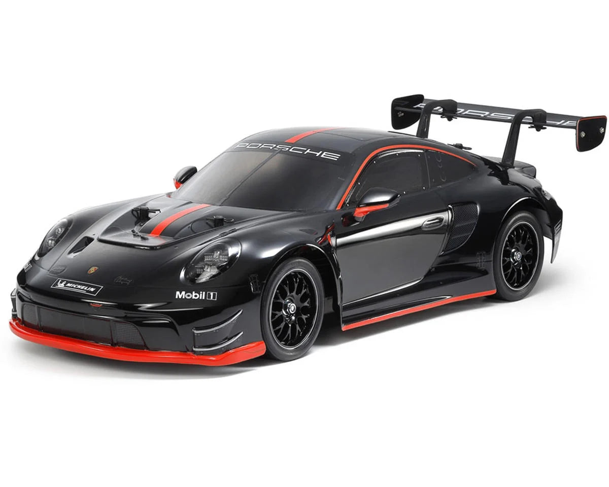 Tamiya - TT-02 Porsche 911 GT3 R 1/10 4WD Electric Touring Car Kit w/Pre-Painted Body (Black)