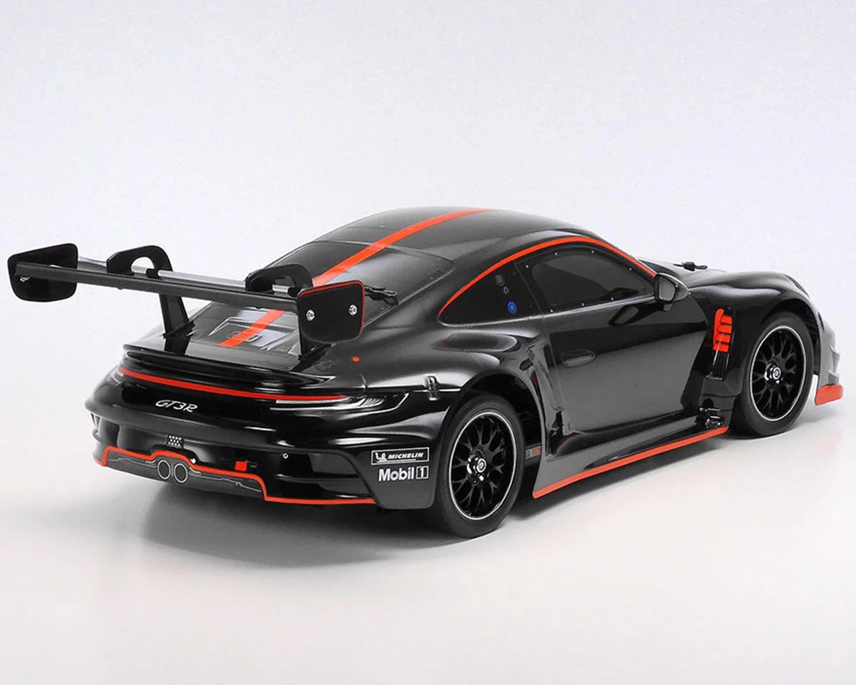 Tamiya - TT-02 Porsche 911 GT3 R 1/10 4WD Electric Touring Car Kit w/Pre-Painted Body (Black)