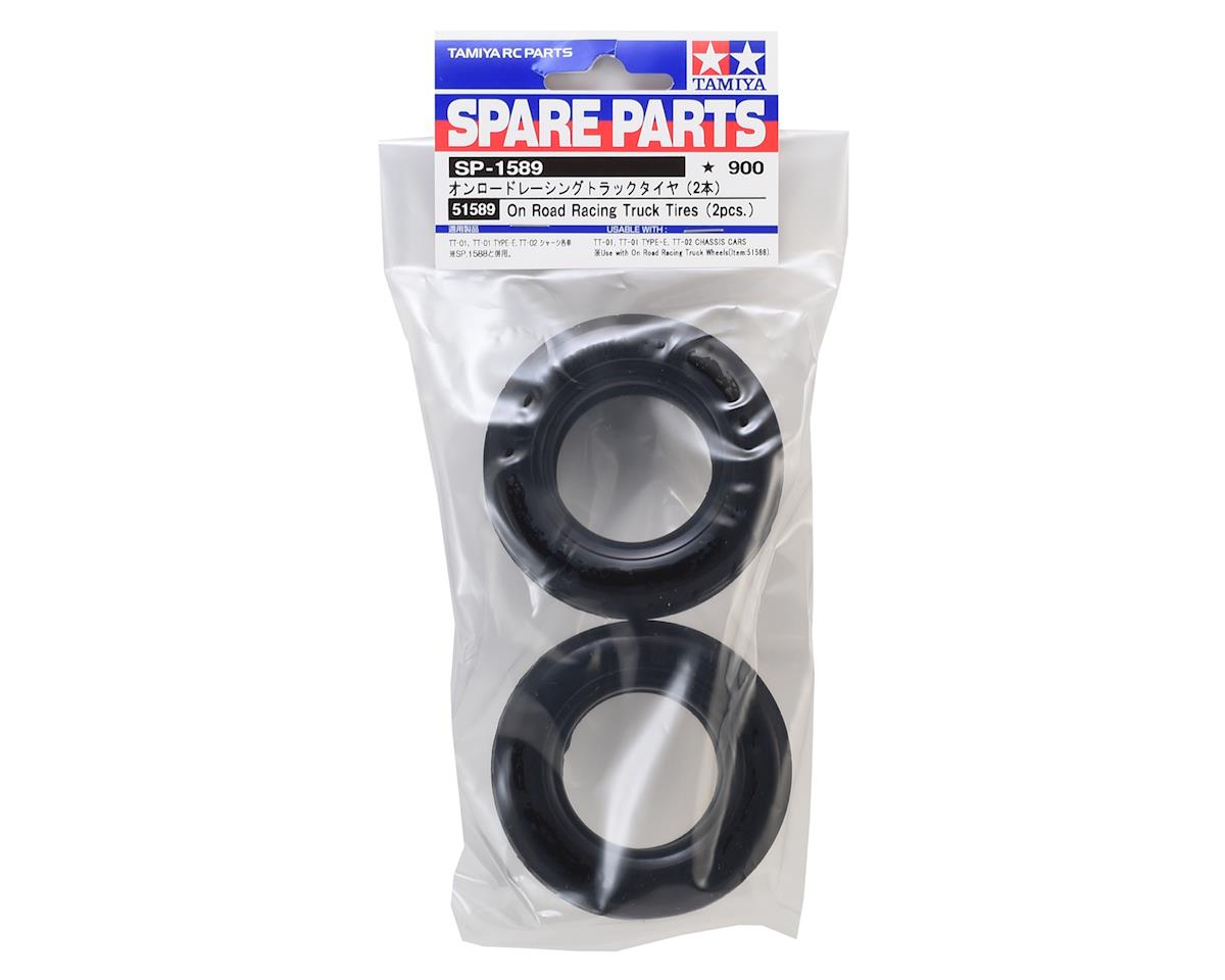 Tamiya - TT-01 Racing Truck On-Road Semi Truck Tires (2)