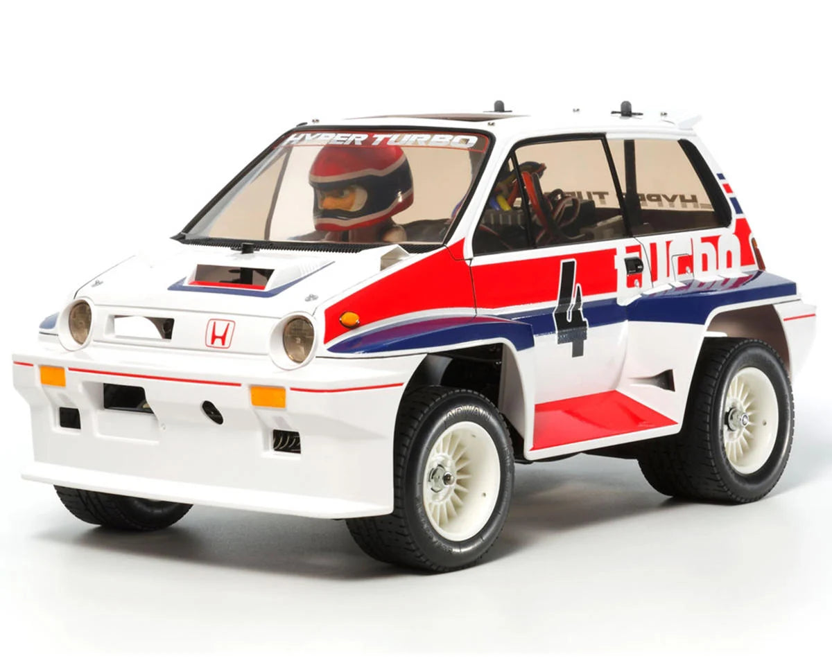 Tamiya - WR02C Comical Honda City Turbo 1/10 2WD Electric Rally Car Kit