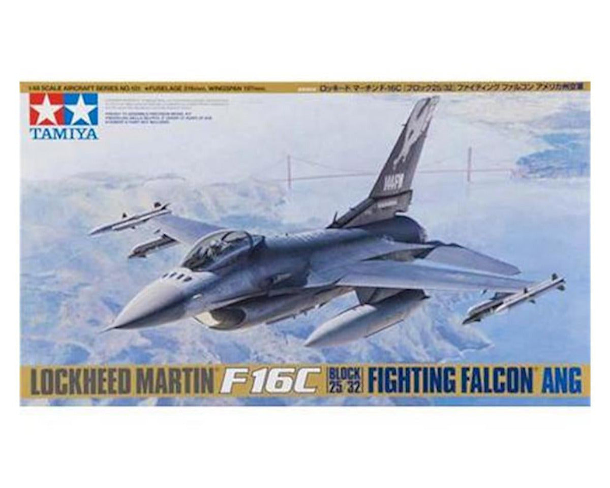Tamiya - Lockheed F-16C Block 25/32 Fighting Falcon Model Kit 1/48