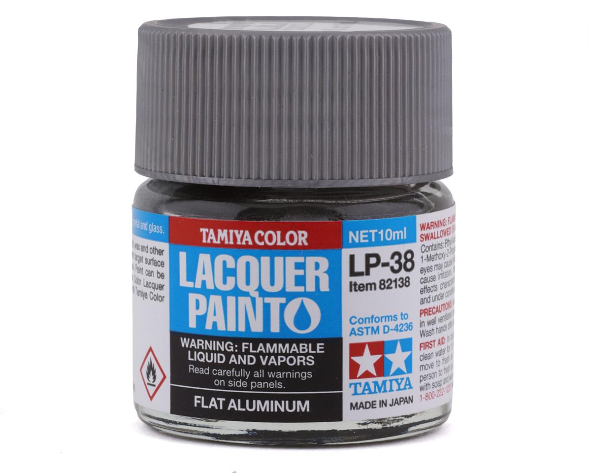 Tamiya - Lacquer Paint LP-38 Flat Aluminum Paint 10ml Bottle
