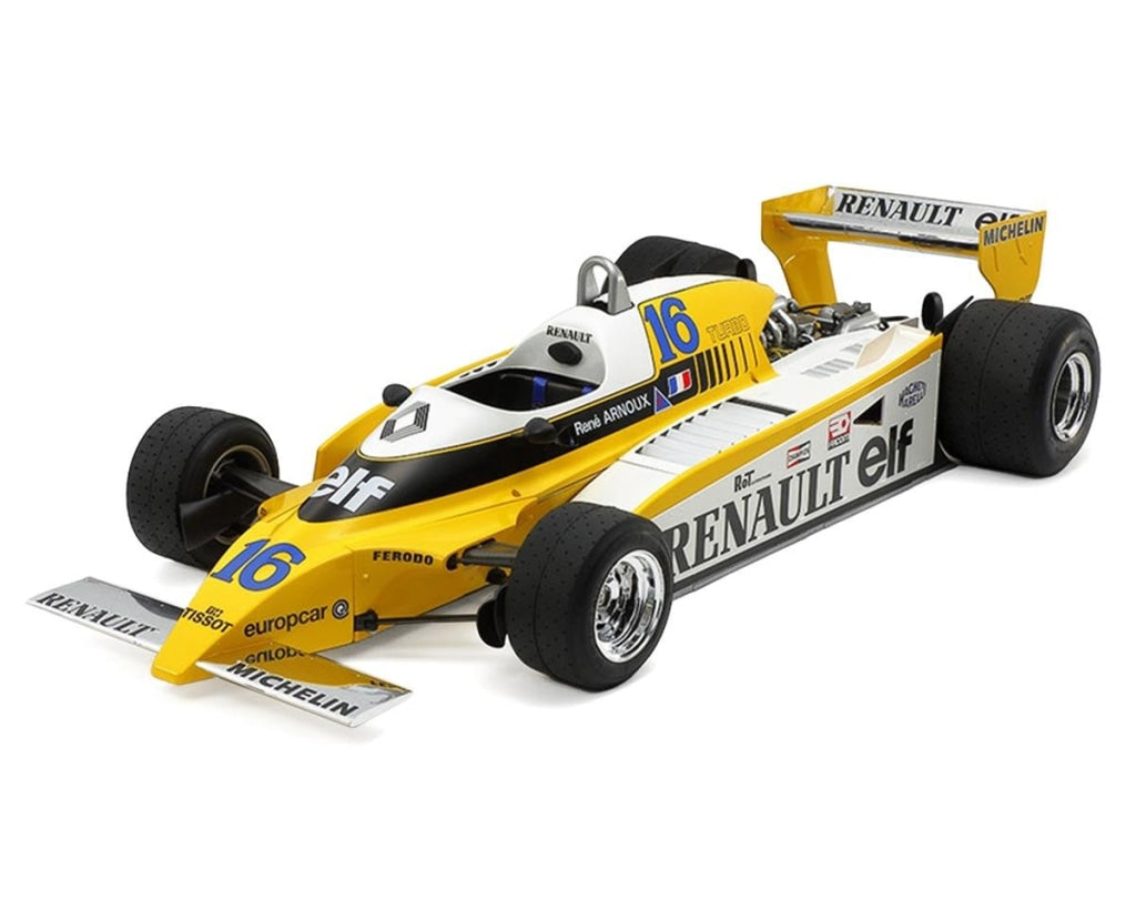 Tamiya - 1/12 Renault RE-20 Turbo Racing Car Model Kit, w/ PE Parts
