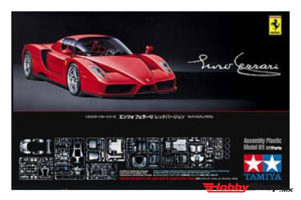 Tamiya - 1/24 Enzo Ferrari Plastic Model Kit Red Version Tam24302 Sobrepedido