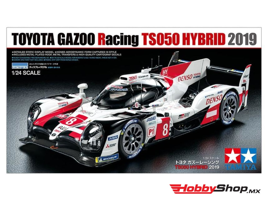 Tamiya - 1/25 Toyota Gazoo Racing Ts050 2019 Hybrid Plastic Model Kit En Existencia