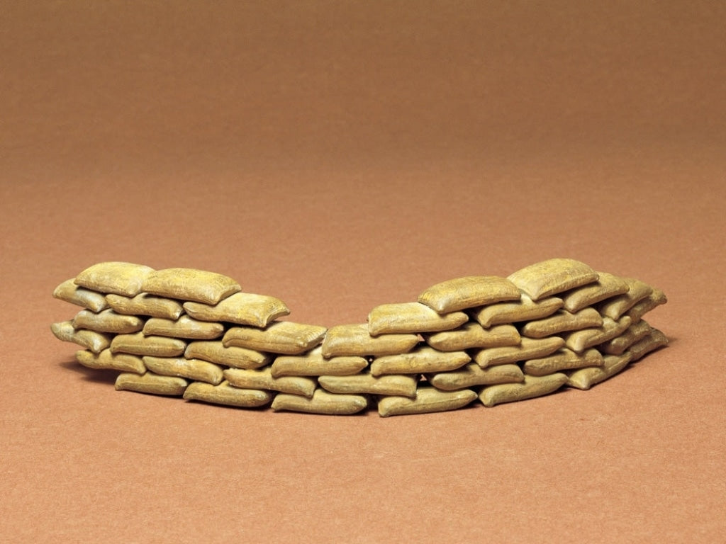 Tamiya - 1/35 Sand Bag Kit For Plastic Models En Existencia