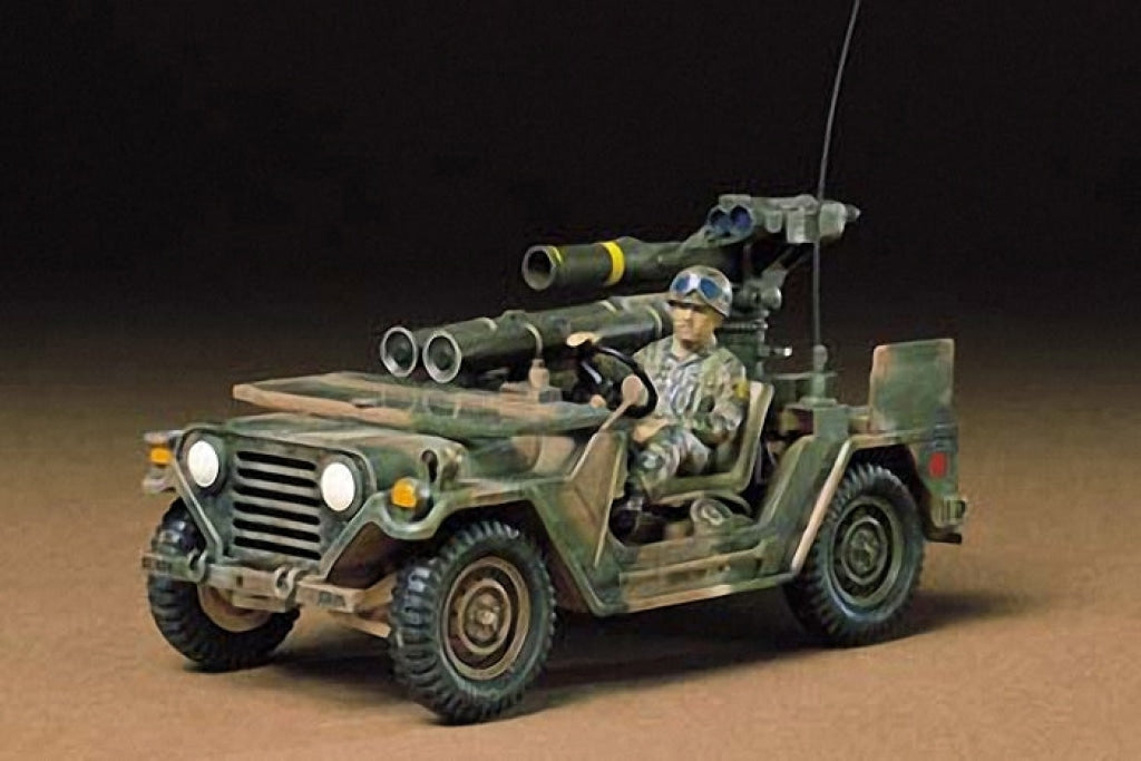 Tamiya - 1/35 U.s. M151A2 W/tow Launcher Plastic Model Kit En Existencia