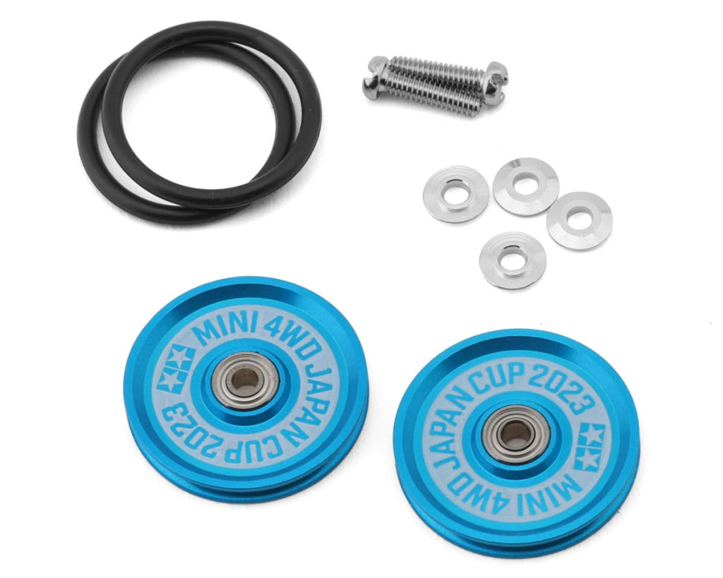 Tamiya - Jr 19Mm Aluminum Ball-Race Roller Set J-Cup 2023 En Existencia