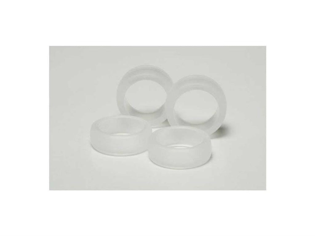 Tamiya - Jr Large Diameter Soft Tire Set Clear (4Pcs) En Existencia