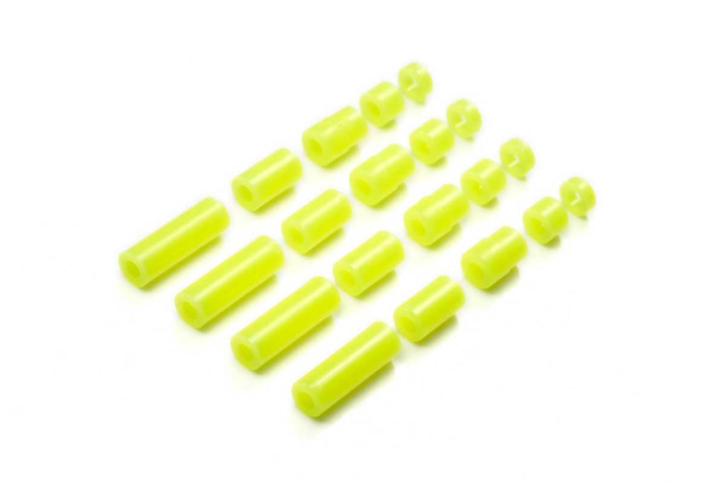 Tamiya - Jr Lw Plastic Spacer Set Fluorescent Yellow En Existencia