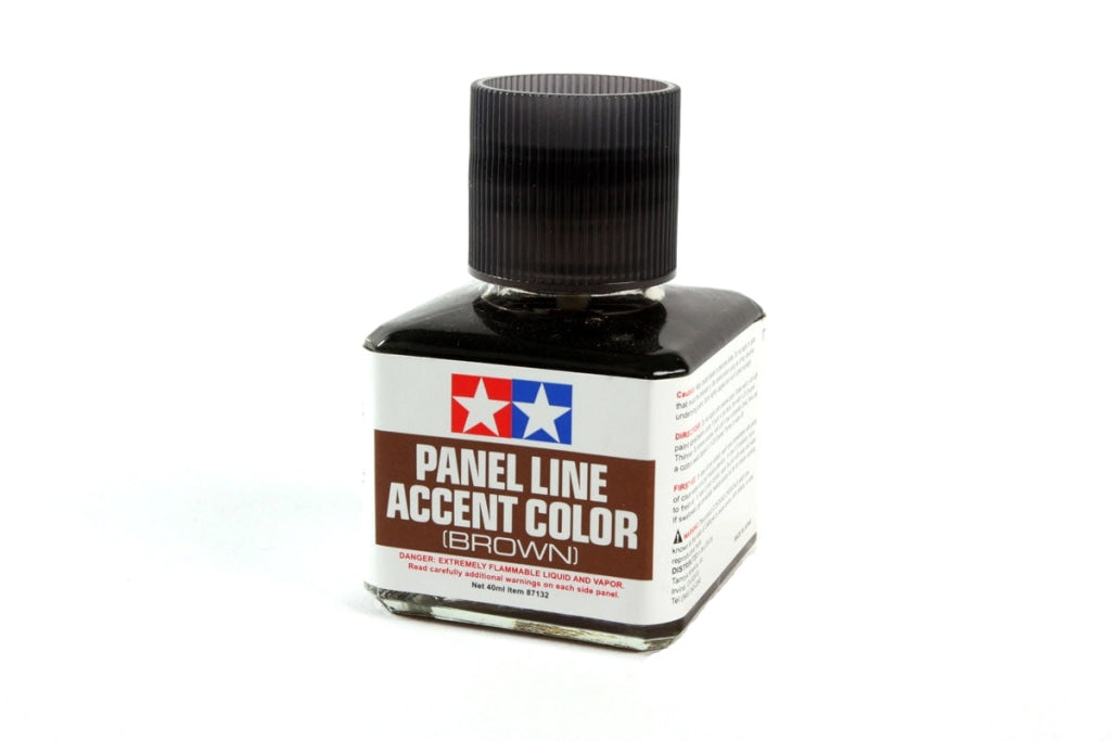 Tamiya - Panel Line Accent Color Brown Paint 40Ml Bottle En Existencia