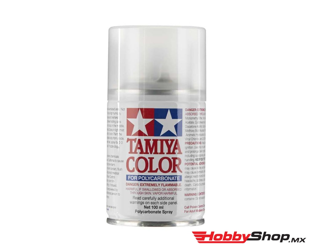 Tamiya - Ps-55 Polycarbonate Paint Flat Clear 100Ml Spray Can En Existencia