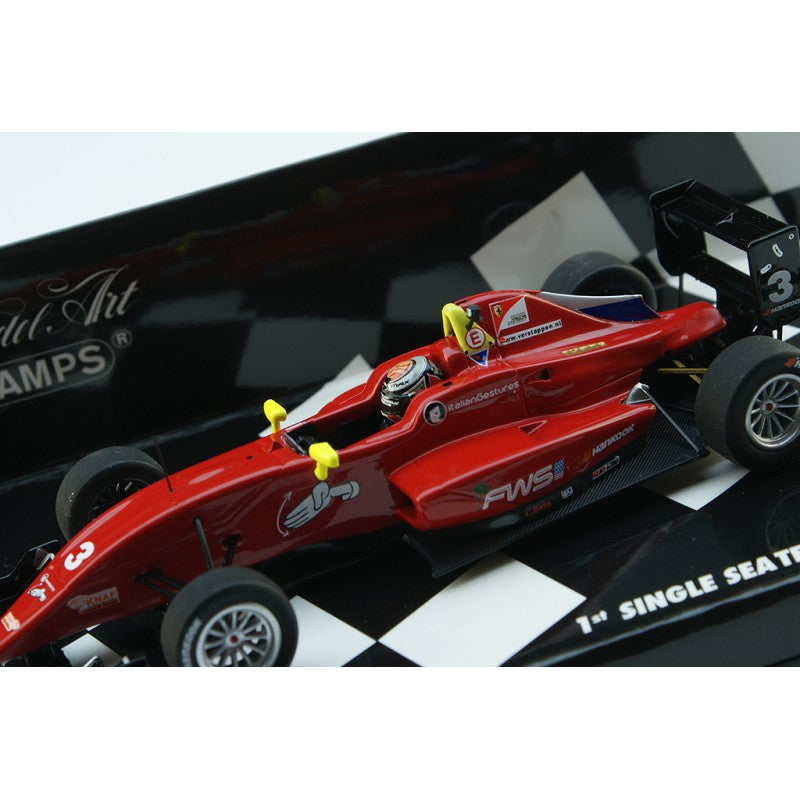 Minichamps - Max Verstappen Tatuus FA010B #3 1st Single Seater Race Florida 2014, escala 1:43