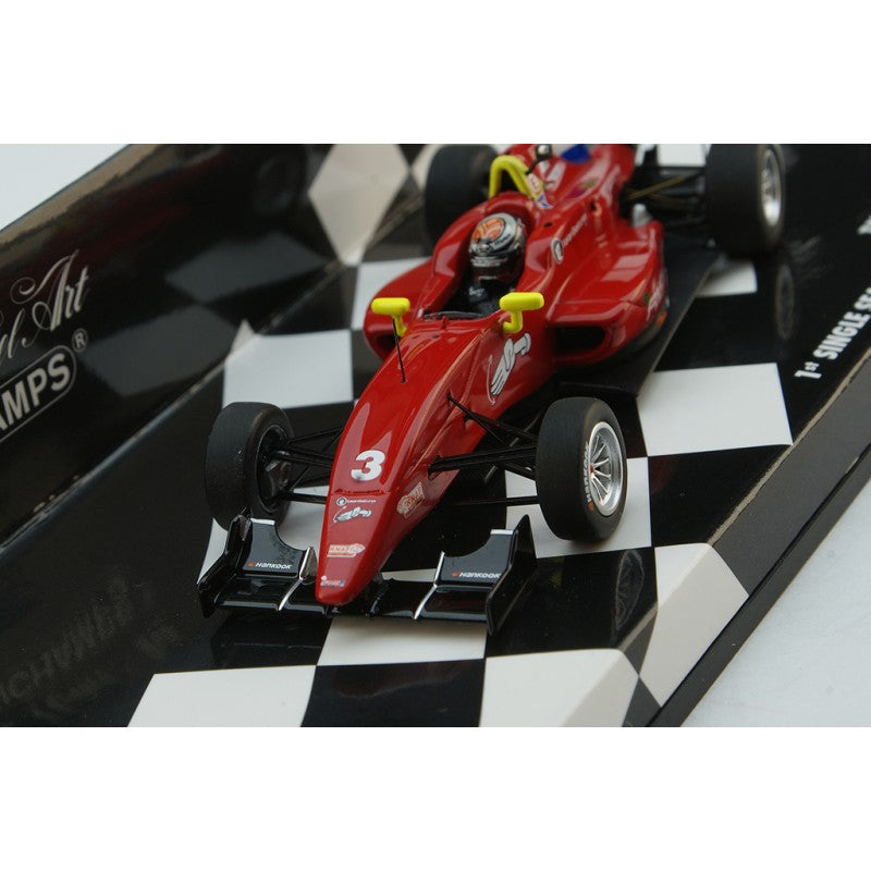 Minichamps - Max Verstappen Tatuus FA010B #3 1st Single Seater Race Florida 2014, escala 1:43